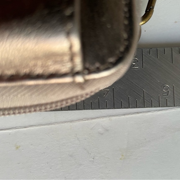 The Sak Small Purse Crossbody Shoulder Bag  Leather Tan Satchel CUTE! - Picture 13 of 14